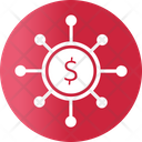 Dollar Business Crowdfunding Icon