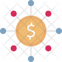 Dollar Business Crowdfunding Icon