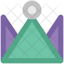 Crown Designing King Icon