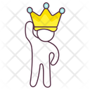 Royal Crown Emperor Crown Headgear Icon