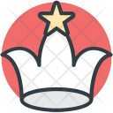 Crown Headgear Star Icon