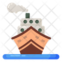 Delivery Ship Cruise Water Cargo Icon