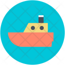 Cruise Merchant Ship Icon