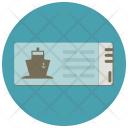 Cruise ticket  Icon