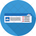 Cruise ticket  Icon