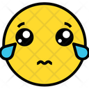 Cry Sad Tear Icon