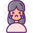 Crying Human Emoji Emoji Face Icon