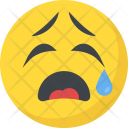 Weeping Sad Crying Icon