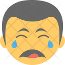 Weeping Sad Face Icon