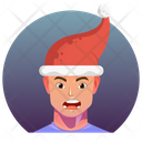 Santa Christmas Avatar Icon