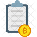 Crypto Contract Bitcoin Smart Contracts Icon