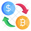 Bitcoin Exchange Crypto Exchange Crypto Conversion Icon