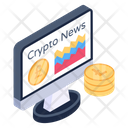 Bitcoin News Crypto News Blockchain News Icon