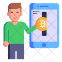 Blockchain Transaction Crypto Transaction Crypto Payment Icon