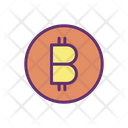 Bitcoin Cryptocurrency Digital Money Icon
