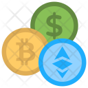 Altcoins Alternative Currencies Icon