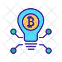 Ico Bitcoin Concept Icon