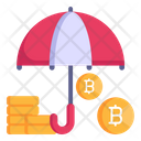 Business Insurance Financial Assurance Cryptocurrency Insurance Icon
