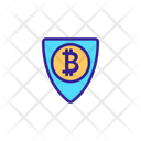 Ico Bitcoin Contour Icon
