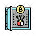 Cryptocurrency Storage Icon