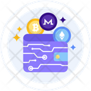 Cryptocurrency wallet  Icon