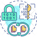 Cryptographic Coding Programming Icon