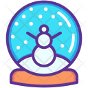 Crystal Ball Snow Icon