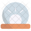 Crystal Ball Halloween Witch Icon