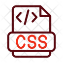 Css File Coding Icon