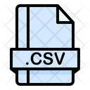 Csv File File Extension Icon