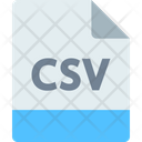 Csv Csv Document Csv Extension Icon