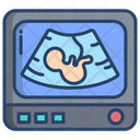 Ct Scan Baby Monitoring Monitor Icon