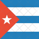 Cuba Flag World Icon
