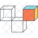 Cube Abstract Isomatric Icon