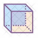 Cube Molecule Geometry Icon