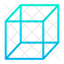 Box Hollow Cube Shape Icon