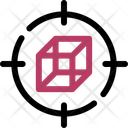 Cube Geometric Shape Icon
