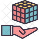 Cube Puzzle Game Icon