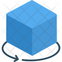 Cube Rotation Icon
