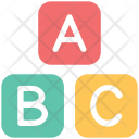 Cubes Abc Blocks Icon