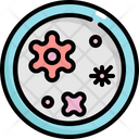 Dish Petri Virus Icon