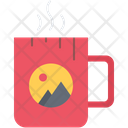 Cup Design Advertising Icon