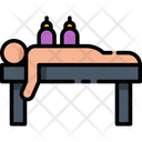 Cupping Lounge Relax Icon