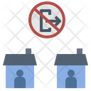 Quarantine Lockdown Curfew Icon