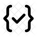 Curly Bracket Check アイコン