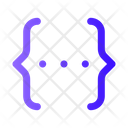 Curly Brackets Points アイコン