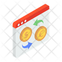 Currency Exchange Website Icon