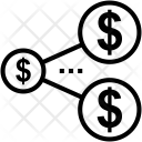 Currency network Icon