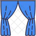 Home Curtains Decor Icon