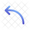 Curved Arrow Icon